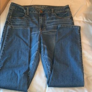 American eagle hi-rise jegging size 14 regular